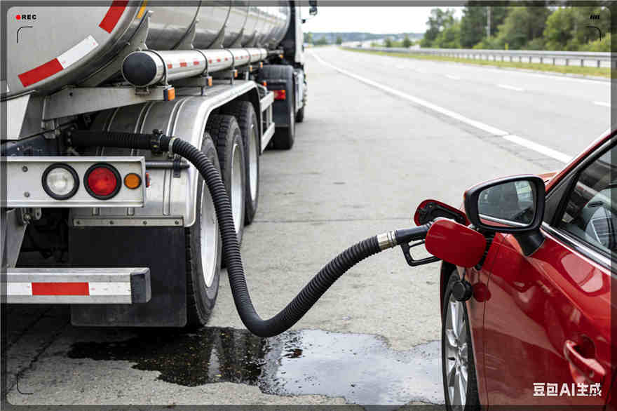 新都区汽车救援送水案例